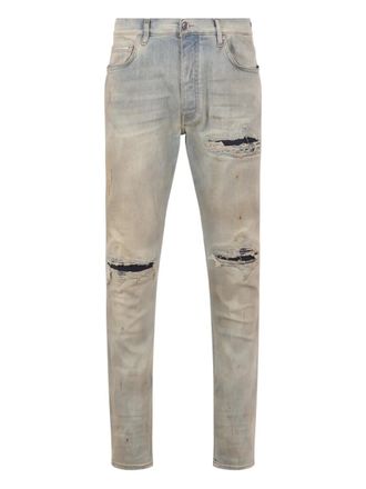 Amiri distressed skinny jeans - Toni neutri