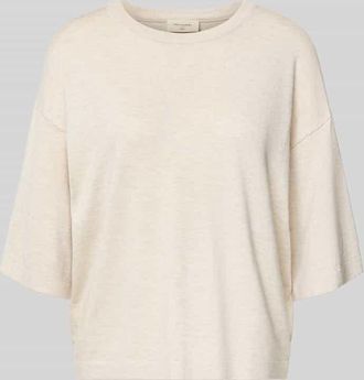 Freequent Strickshirt aus Viskose-Mix Modell Conny in Beige, Gr&ouml;&szlig;e XXL