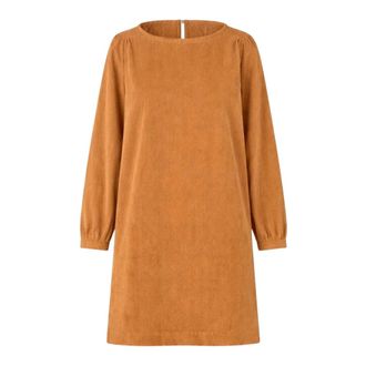 Lollys Laundry Korte Jurken - Dames - Jurken - Bruin - Maat: L