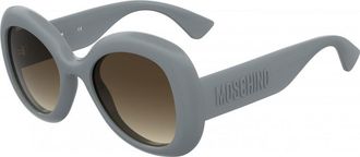 Moschino Womens MOS162-S-MVU MOS162 S 54 MVU Sunglasses - Blue - One Size