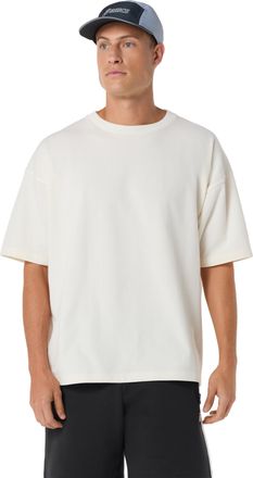 Asics Trainingsshirt ASICS ASICS TRACK CLUB HERITAGE RELAXED TEE, Herren, Gr. XXL, cream, Obermaterial: 60% Baumwolle, 40% Polyester, Shirts Trainingsshirt,