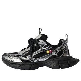 Balenciaga (WMNS) Balenciaga 3XL Sneaker With Charms Black Silver 734731W3XCW1000