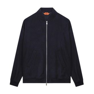 Barena Light Jackets, male, Blue, Size: XL Giubbino College Jacket