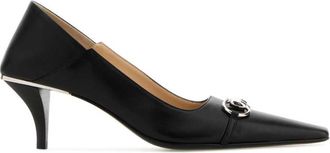 Gucci Black Leather Pumps