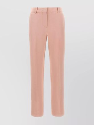 Ermanno Scervino pink straight-leg trousers
