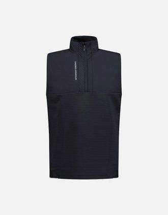 Under Armour Mens Under Armour Storm Daytona HZ 1/2 Zip Golf Vest Black - Size: 38