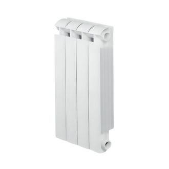 Global Radiador De Calefacci&oacute;n Central De 5 Elementos Klass 800 De Fundici&oacute;n De Aluminio Blanco 648w