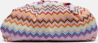 Missoni Zigzag Large jacquard clutch