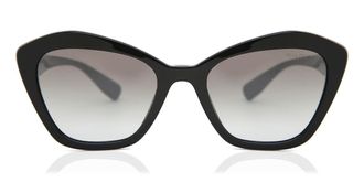 Miu Miu MU05US 1AB5O0 Womens Sunglasses Black Size 55
