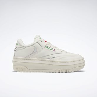 Reebok Womens Club C Extra In Chalk/Chalk/Glen M