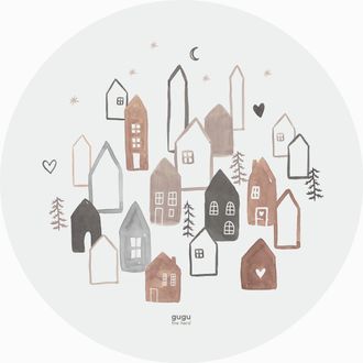 OEM Alfombrilla De Goma Scandi Town Circle