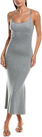 Milly Milly Ricky Metallic Rhinestone Spaghetti Straight