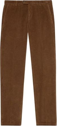 Brooks Brothers Regular Fit Katoenen Corduroy Chino - Heren - Chinos - Bruin - W40 - Katoen - Broeken