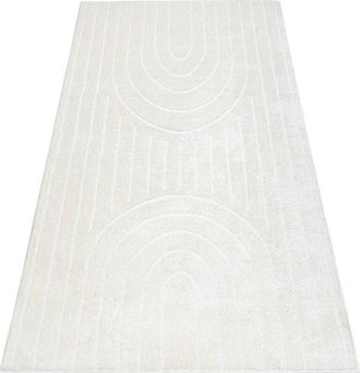 RugsX Carpet mode 8494 geometric cream beige 140x190 cm