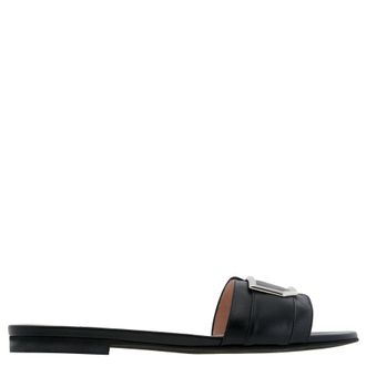 Bally Cerilla Leather Side Sandals, Brand Size 37 ( US Size 6.5 )