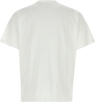 Burberry Mens White Cotton T-Shirt