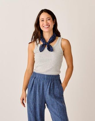 Carve Designs Ever Rib Tank in Heather Grey at Nordstrom, Size Xx-Small Au