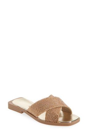 Bottero Botfisher Slide Sandal in Dourado at Nordstrom, Size 10