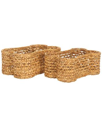 Safavieh Roscoe Set of 2 Dog Bone Baskets