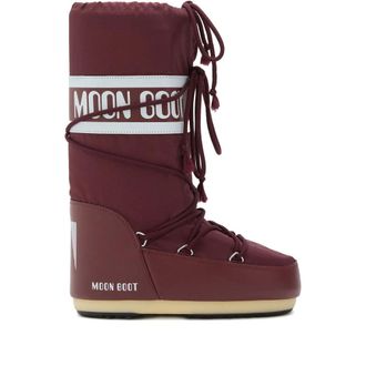 Moon Boot Scarpe Rosso-Donna