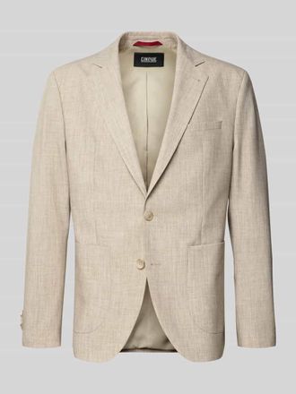 Cinque Slim Fit 2-Knopf-Sakko mit Viskose-Anteil Modell DATI in Beige, Gr&ouml;&szlig;e 102