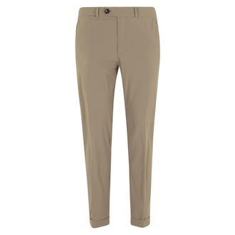 Roberto Ricci Design Slim-fit Trousers, male, Beige, Size: XL Surflex Chino Pants