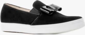 All Black Womens Tux Sneakers In Black