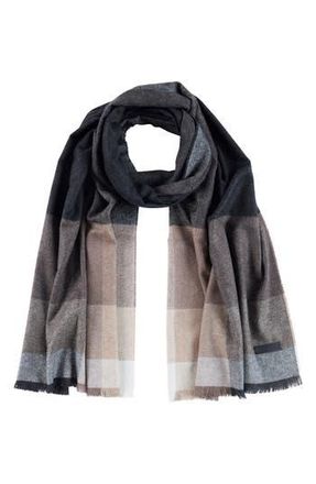 Bruno Magli Silk & Cashmere Blend Scarf in Camel at Nordstrom Rack