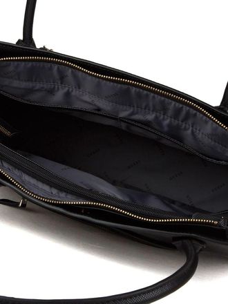 Guess Womens Tote Bag Black Polyurethane - Tote-Bags