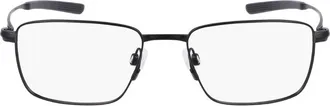 Nike Rectangle Full Rim Eyeglasses - Black