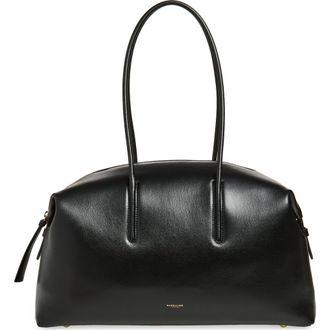 DeMellier The Stockholm Leather Top Handle Bag in Black at Nordstrom