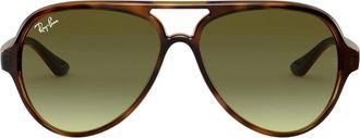 Ray-Ban Cats 5000 Zonnebril - Heren - Zonnebrillen - Bruin - 59 MM - Accessoires