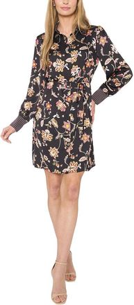 CeCe by Cynthia Steffe Cece Mix Print Shirtdress