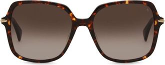 Rag & Bone RNB1048/G/S 0086/HA Womens Sunglasses Tortoiseshell Size 55