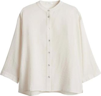 OPUS Dames, Blouses & Shirts, Beige, Maat: XS