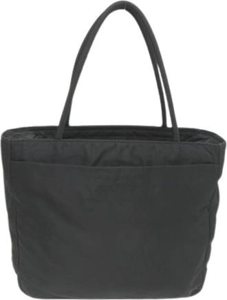 Prada Pre-owned Vintage Tote Bag - Dames - Vintage Shopper - Zwart - ONE Size - Nylon - Vintage
