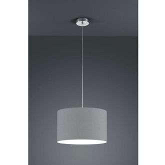 Trio Sospensione Singola Hotel Paralume Grigio &Oslash;40 cm Trio Lighting
