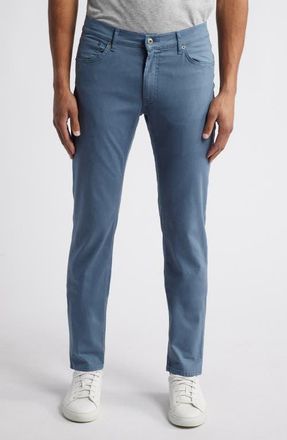Brax Chuck Modern Fit Five-Pocket Pants in Smoke Blue at Nordstrom, Size 40 X 34