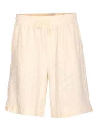 Dr&ocirc;le de Monsieur elasticised-waist track shorts - Neutrals