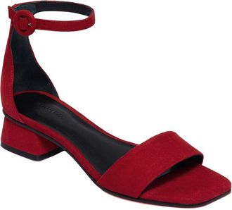 Bernardo Jalena Suede Low Heel Sandal