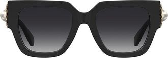 Moschino MOS153/S 807/9O Womens Sunglasses Black Size 52