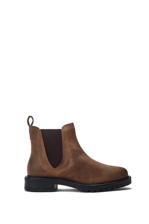 Moda in Pelle Moda in Pelle Womens Okasa Taupe Boots Leather - Size EU 37