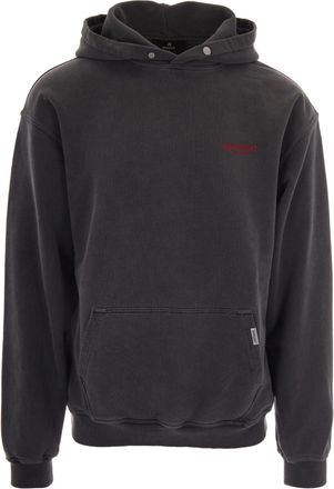 Represent Washed Black Owners Club Heavy Cotton Hoodie