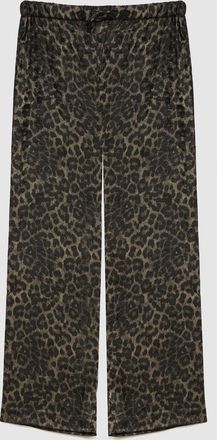 Jeanne Vouland Pantalon Livio Imprim&eacute; Leopard