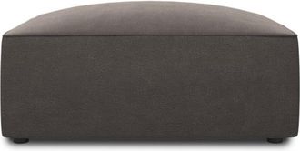 BLOOMINGLOFT Hocker Sao 93 x 93 cm, mit Samtbezug