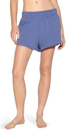 Spiritual Gangster Kylie Cotton Fleece Sweat Shorts in Wisteria at Nordstrom Rack, Size X-Small