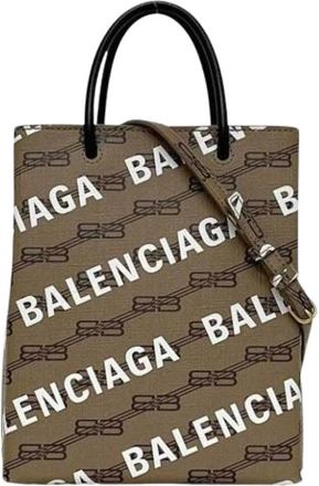 Balenciaga Pre-owned Vintage Tote Bag - Dames - Vintage Shopper - Bruin - ONE Size - Vintage
