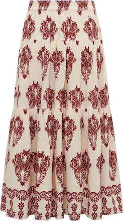 Lollys Laundry Maxi Rokken - Dames - Maxi Rokken - Veelkleurig - XS - Rokken