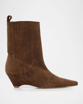 Cinq &agrave; Sept Marta 60MM Curved Wedge Boots