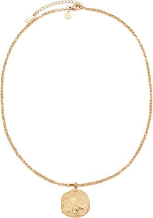 Petit Moments Horoscope Charm Necklace in Gold-Leo at Nordstrom
